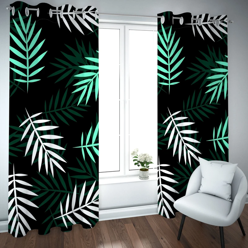 پرده مدل چاپی هازان سایز 300×150 سانتی متر 