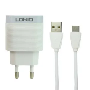 شارژر دیواری الدینیو مدلA303Q-Q3.0 به همراه کابل تبدیل USB-C