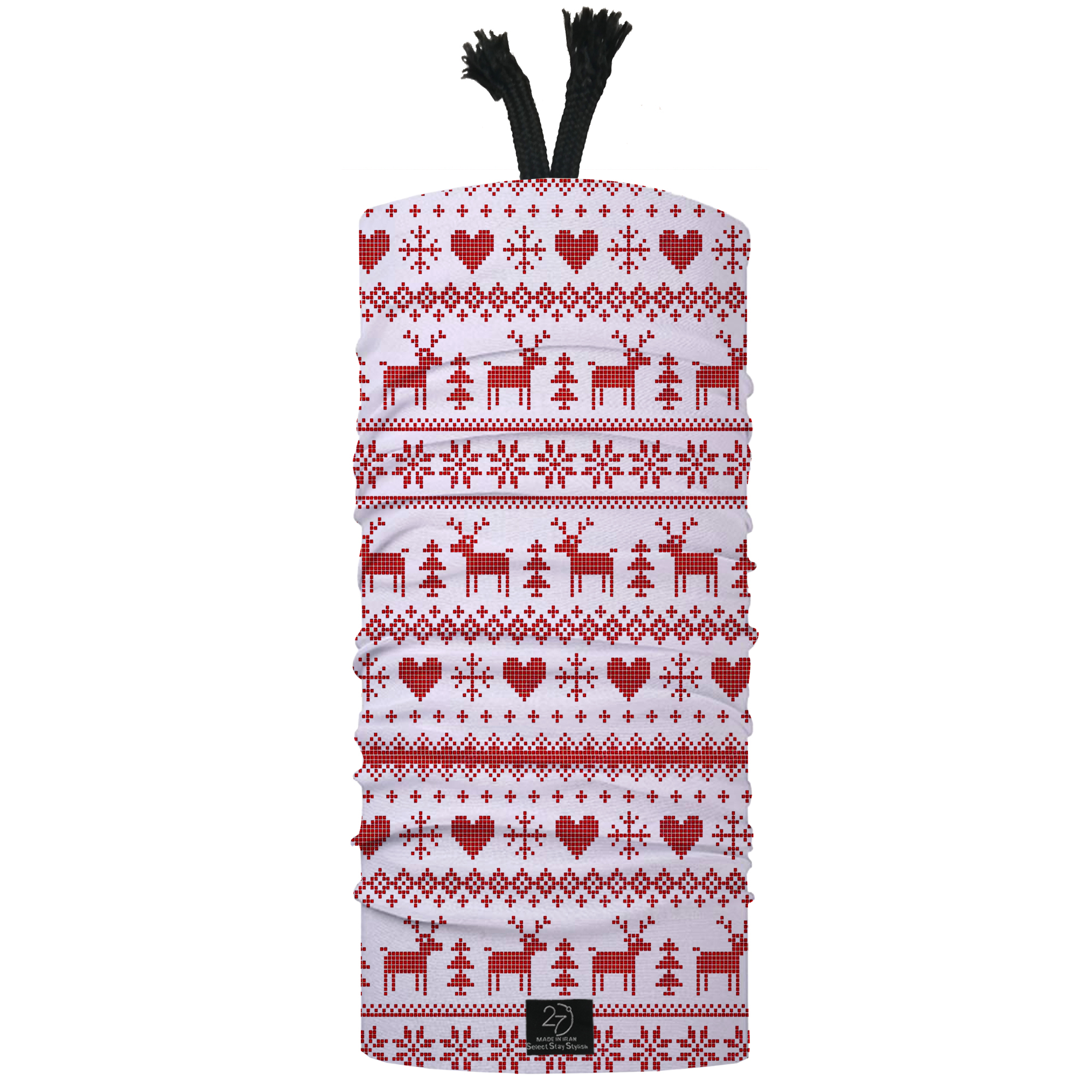 دستمال سر و گردن 27 طرح گوزن کد Jb08