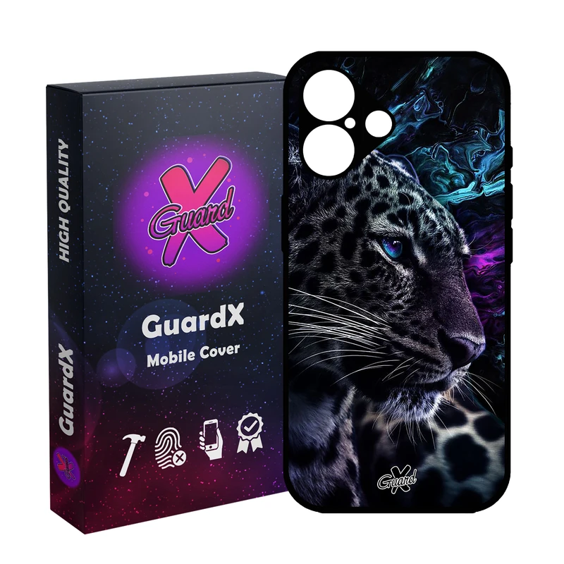 کاور گارد ایکس طرح پلنگ مدل 10250 مناسب برای گوشی موبایل اپل iPhone 16