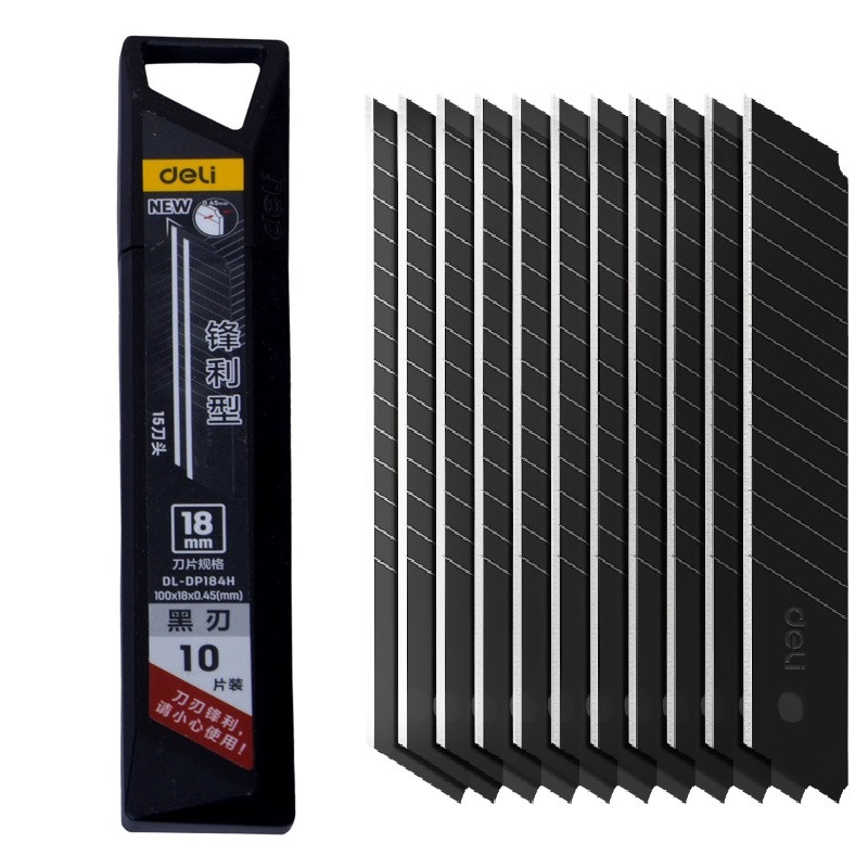 تیغ کاتر دلی مدل DL-DP184H بسته 10 عددی