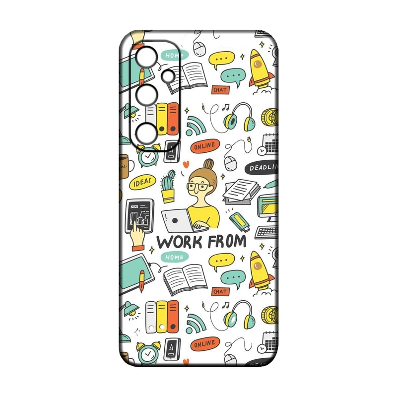 کاور طرح کارمند کد 34 مناسب برای گوشی موبایل سامسونگ Galaxy A36