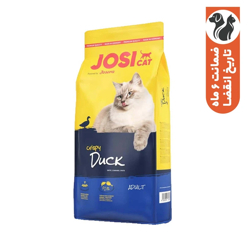 غذا خشک گربه جوسرا مدل Josicat Duck وزن 10 کیلوگرم
