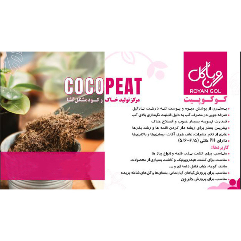 کوکوپیت رویان گل مدل KP5 حجم 5لیتر