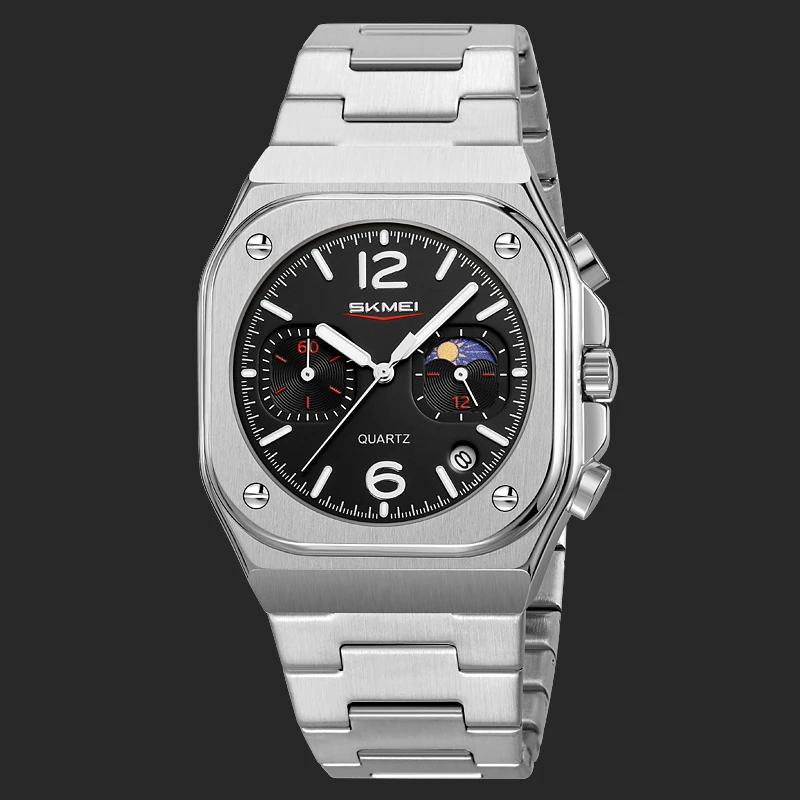 ساعت مچی عقربه‌ای کوارتز مردانه اسکمی مدل 9368 SIBK