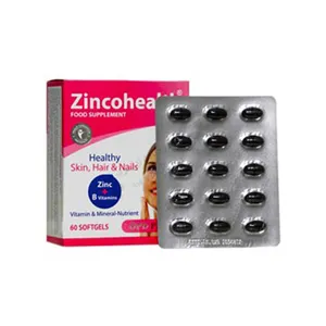 کپسول ژلاتینی زینکو هلث بسته 60 عددی