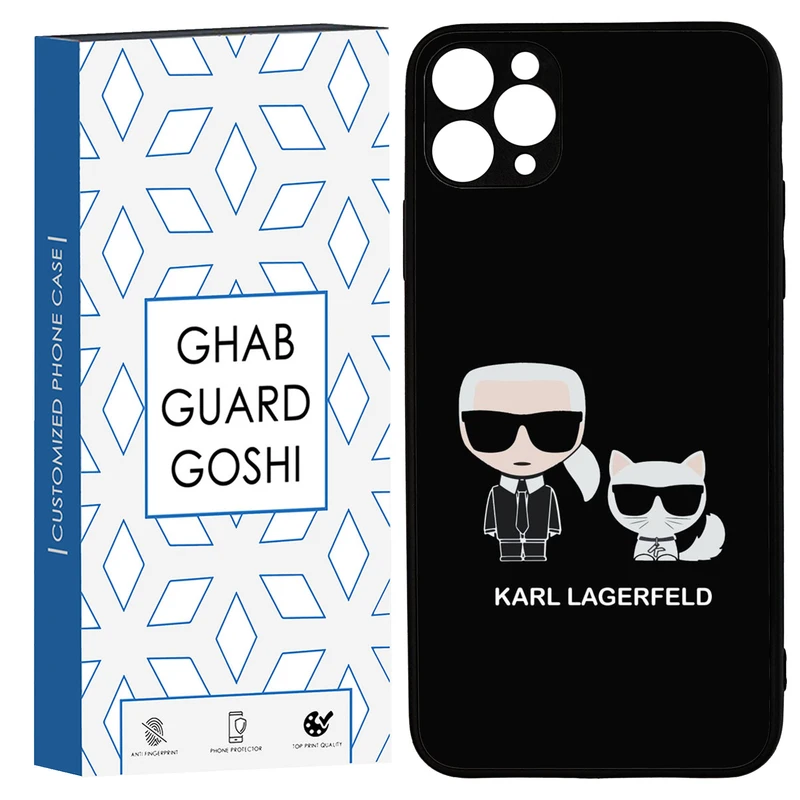 کاور قاب گارد گوشی طرح karl کد TPU-042 مناسب برای گوشی موبایل اپل Iphone 11promax