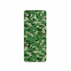 MAHOOT Army-Green-Pixel Cover Sticker for Motorola Moto G 5G Plus