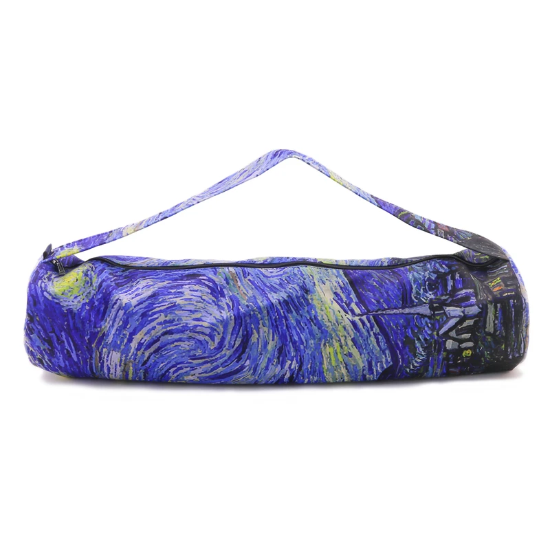 کاور زیرانداز یوگا مدل نقاشی شب پرستاره وینسنت ون گوگ کد y106