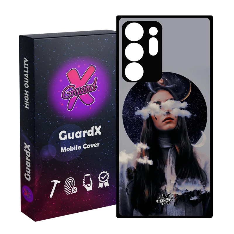 کاور گارد ایکس طرح Girl مدل Glass10011 مناسب برای گوشی موبایل سامسونگ Galaxy Note 20 Ultra