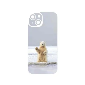 MAHOOT Polar_bear Cover Sticker for Apple iPhone 15