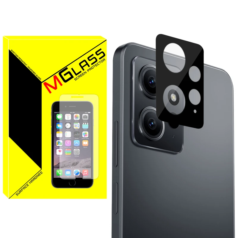 محافظ لنز دوربین ام‌گلس مدل 3D-MG مناسب برای گوشی موبایل شیائومی Redmi Note 12 4G