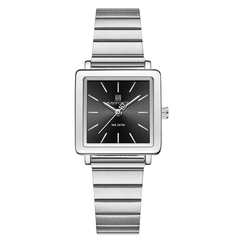 ساعت مچی عقربه‌ای کوارتز زنانه نیوی فورس مدل NF5048SBS