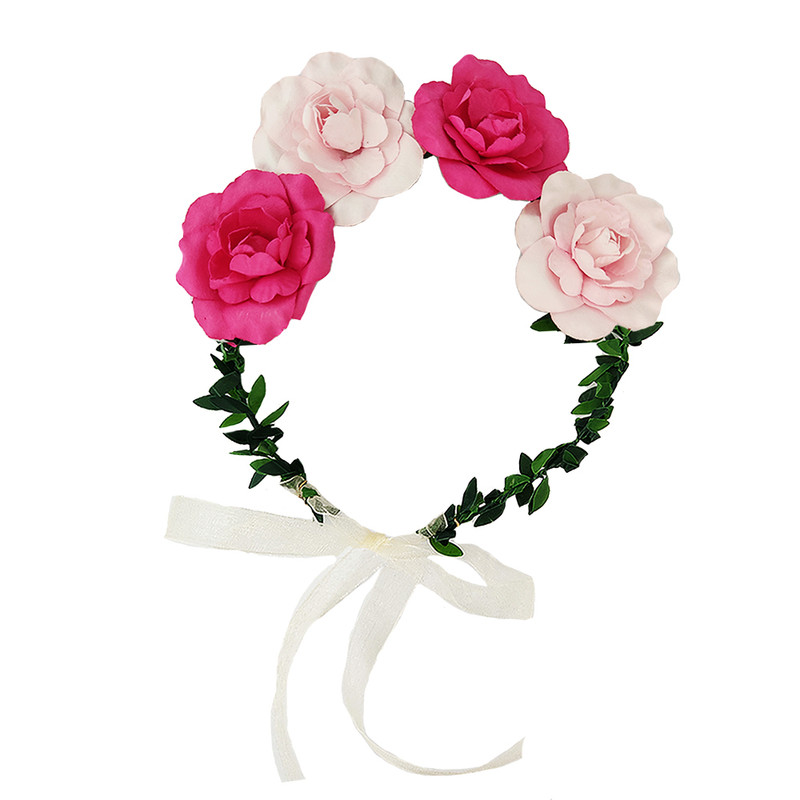 تاج مو دخترانه مدل رز کد c456