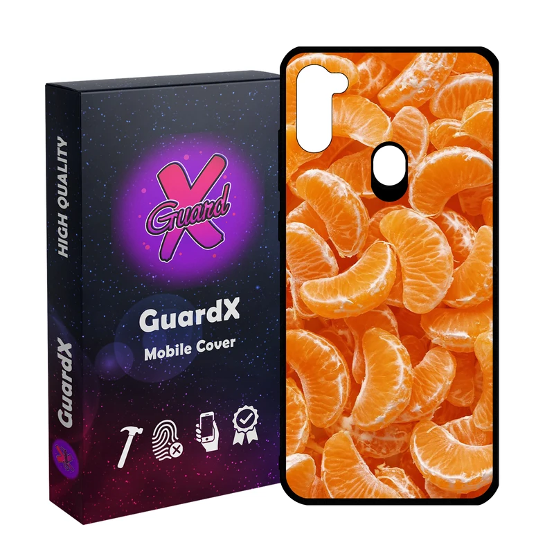 کاور گارد ایکس طرح نارنگی مدل 10985 مناسب برای گوشی موبایل سامسونگ Galaxy A11/M11