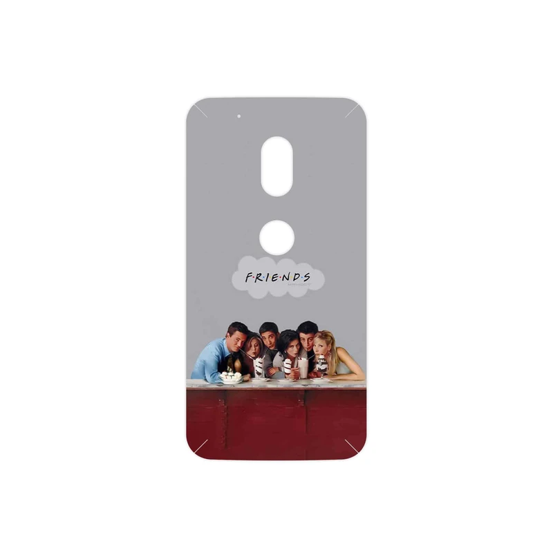 برچسب پوششی ماهوت مدل Friends 1 مناسب برای گوشی موبایل موتورولا Moto G4 Play