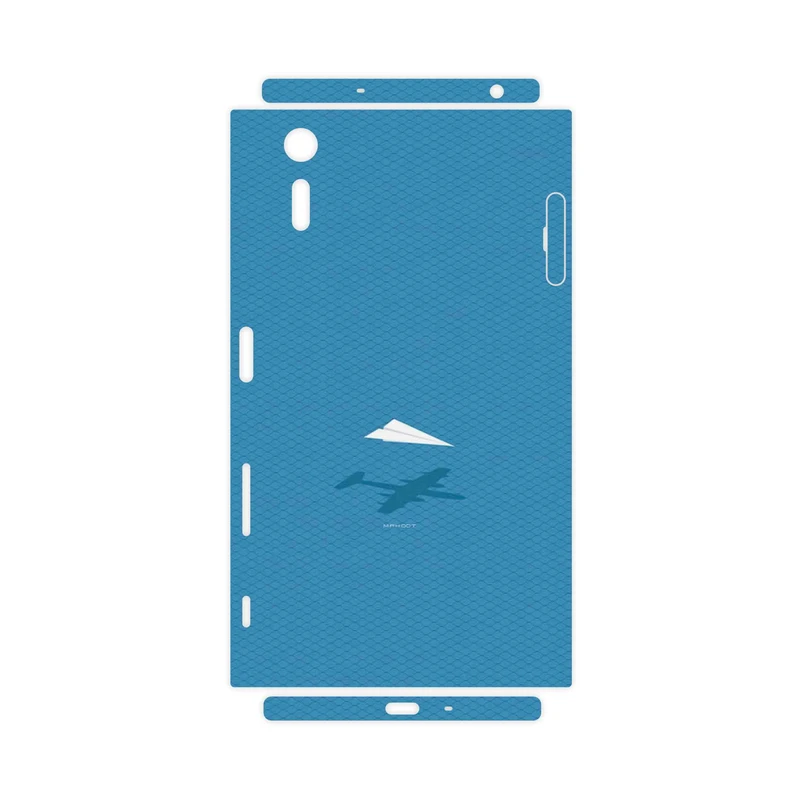 برچسب پوششی ماهوت مدل Minimal Paper Airplane-FullSkin مناسب برای گوشی موبایل سونی Xperia XZ