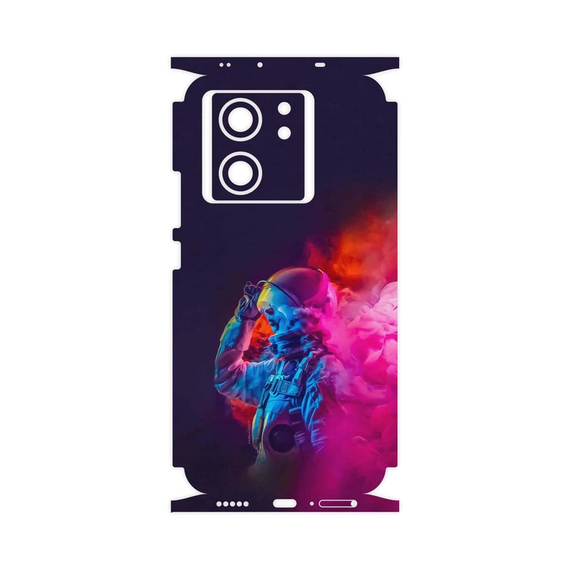 برچسب پوششی ماهوت مدل Smoke Rainbow Digital Art 1-FullSkin مناسب برای گوشی موبایل شیائومی 13T Pro