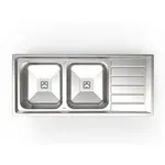 سینک ظرفشویی استیل کن مدل 8102S توکار