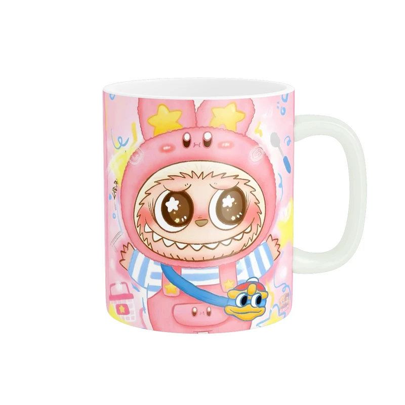 ماگ پاد آفرین طرح عروسک لبوبو کد 6027