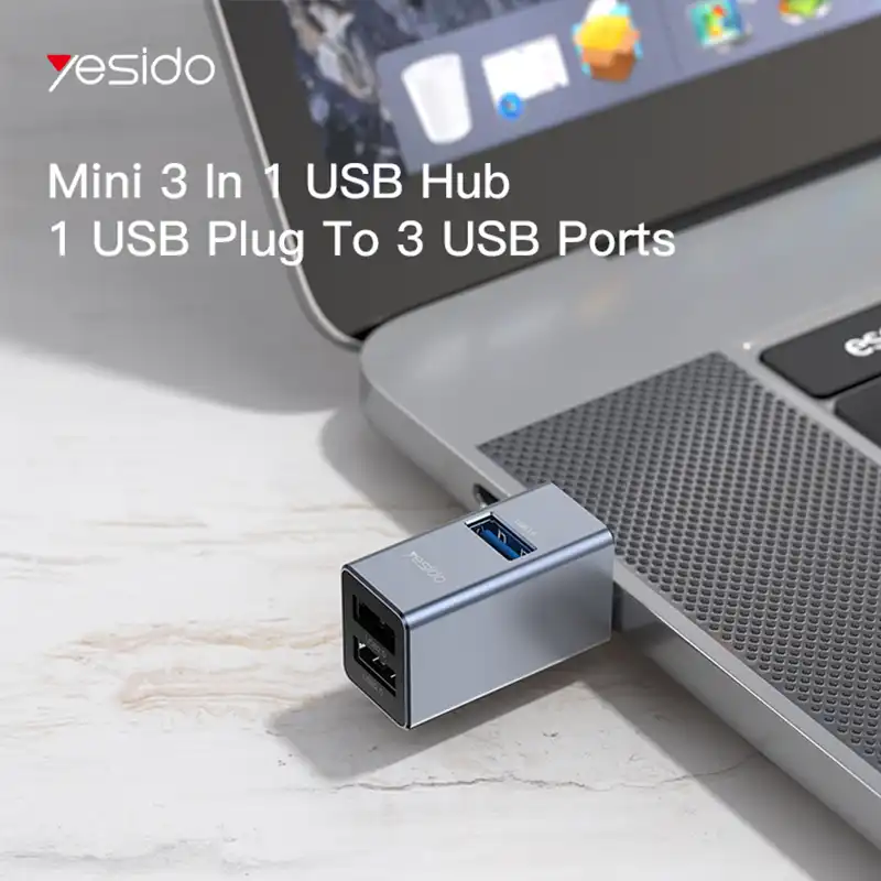 هاب 3 پورت USB یسیدو مدل HB14
