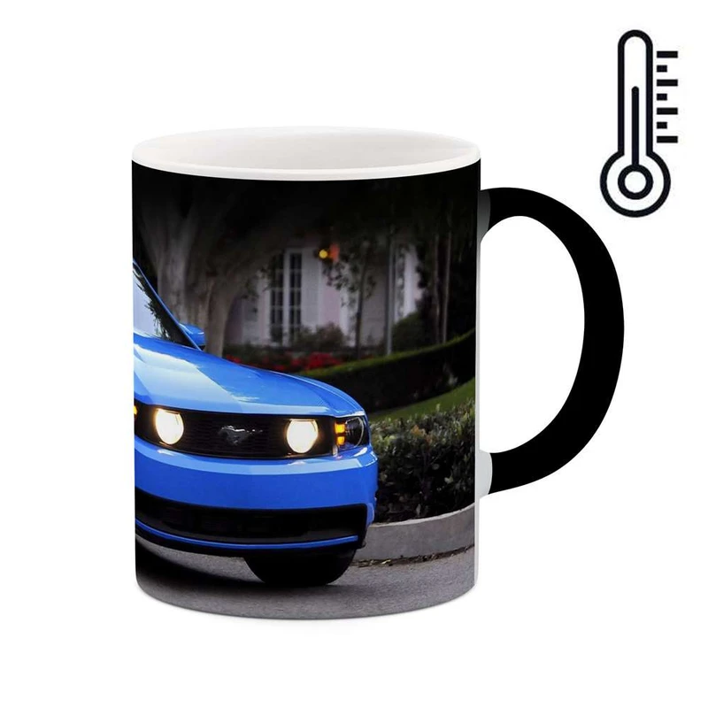 ماگ حرارتی کاکتی مدل ماشین فورد موستانگ کد mgh11565