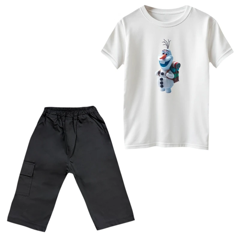 ست تی‌شرت و شلوارک پسرانه کد 9