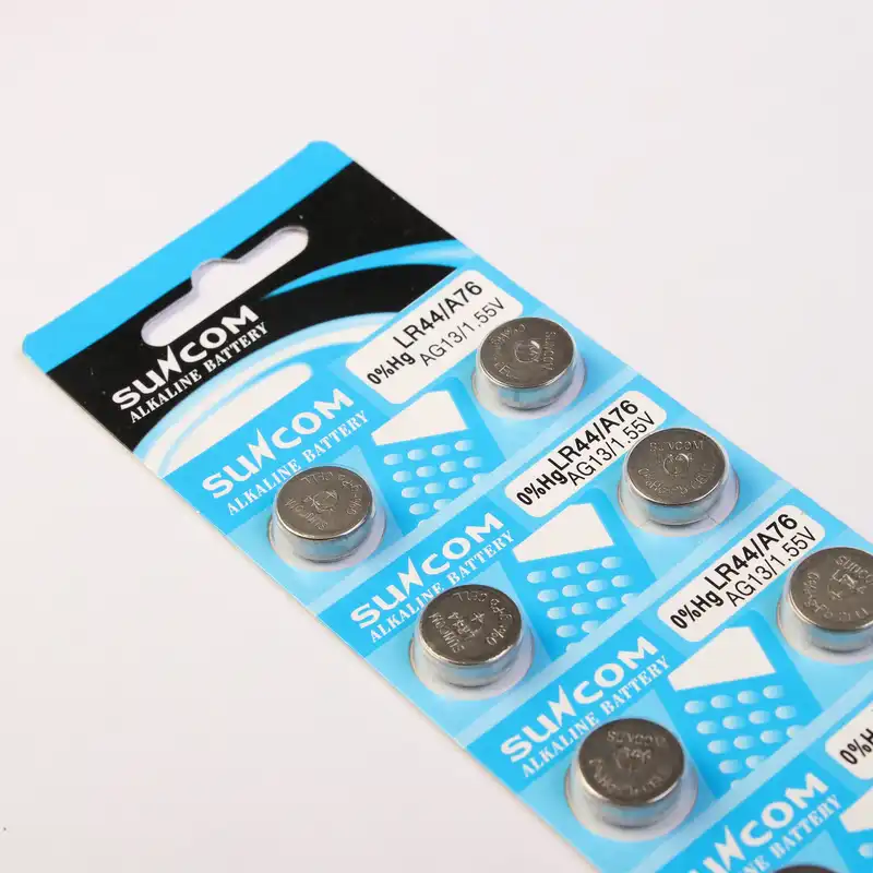 باتری ساعت  سانکام مدل LR44 A76 AG13 بسته 10 عددی