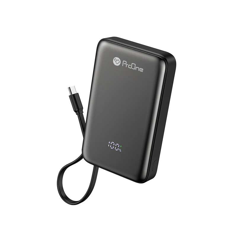 پاوربانک بی‌سیم 22.5 وات پرووان مدل POWER CORE PPB5123 ظرفیت 10000 میلی‌آمپرساعت
