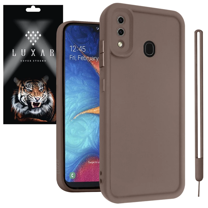 کاور لوکسار مدل a20 -Puffer band مناسب برای گوشی موبایل سامسونگ Galaxy A30 / A20 / M10S به همراه بند