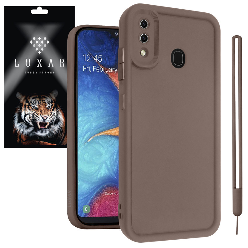 کاور لوکسار مدل a20 -Puffer band مناسب برای گوشی موبایل سامسونگ Galaxy A30 / A20 / M10S به همراه بند