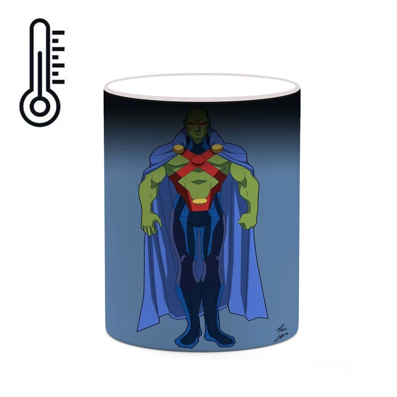 ماگ حرارتی کاکتی مدل Martian Manhunter کد mgh39434