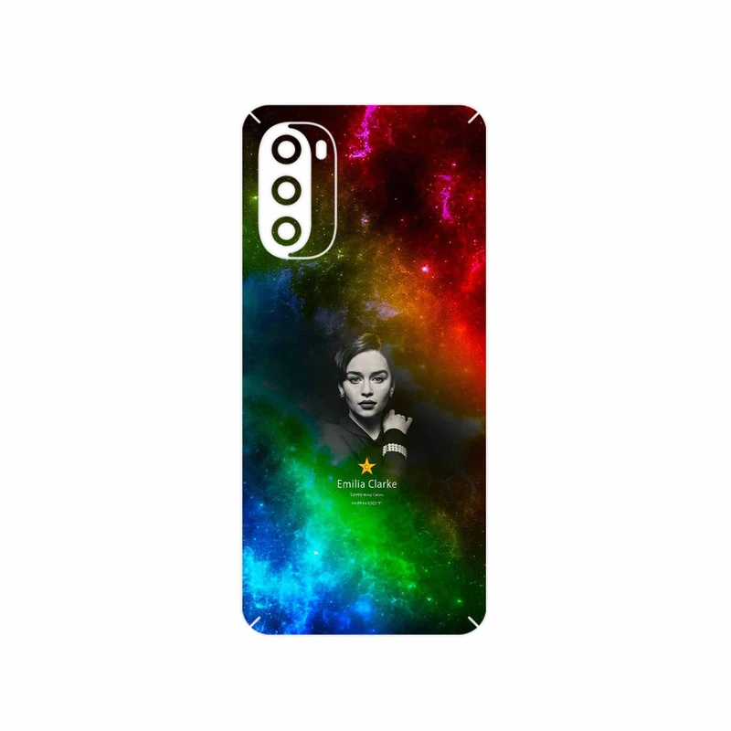برچسب پوششی ماهوت مدل emilia clarke مناسب برای گوشی موبایل موتورولا Moto G52