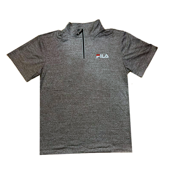 تی شرت ورزشی مردانه فیلا مدل نیم زیپ