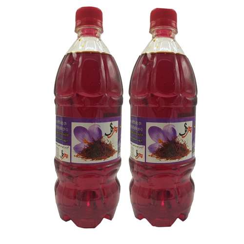 عصاره ی زعفران - 1000 گرم بسته 2 عددی