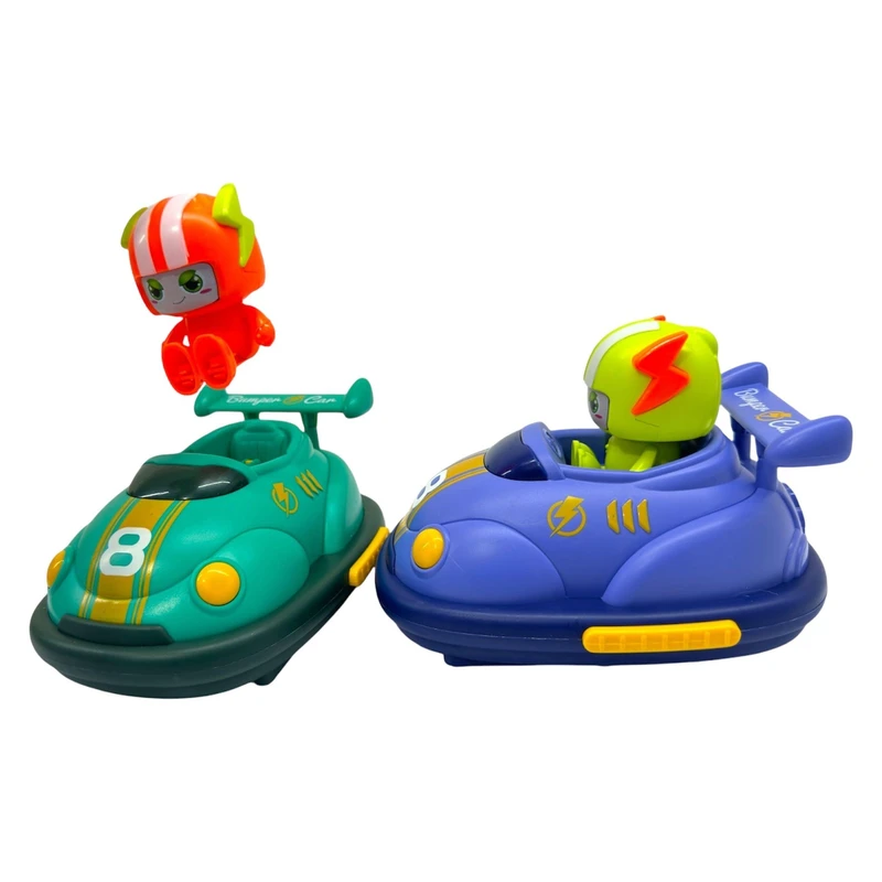 ماشین بازی کنترلی مدل Bumper Car Football Plus بسته دو عددی