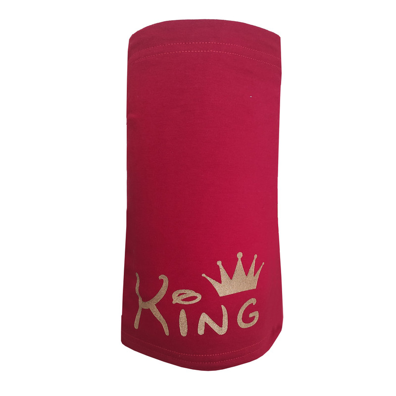 دستمال سر و گردن طرح KING کد 30723