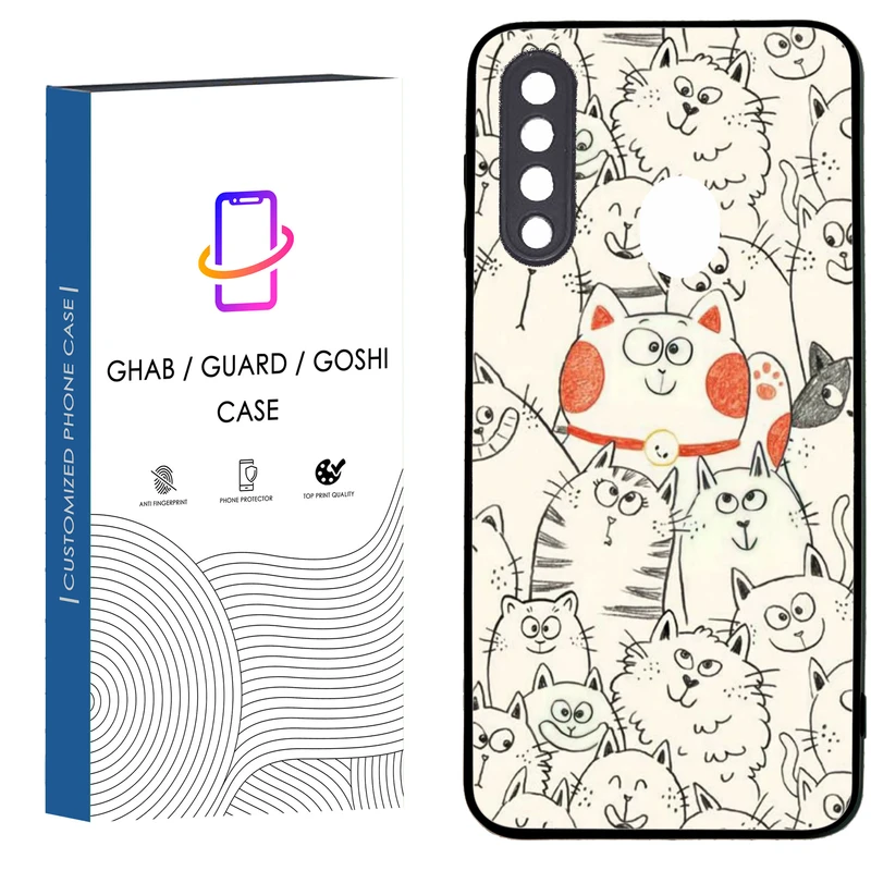 کاور قاب گارد گوشی طرح دخترانه کد 96 - TPU مناسب برای گوشی موبایل سامسونگ Galaxy A20S