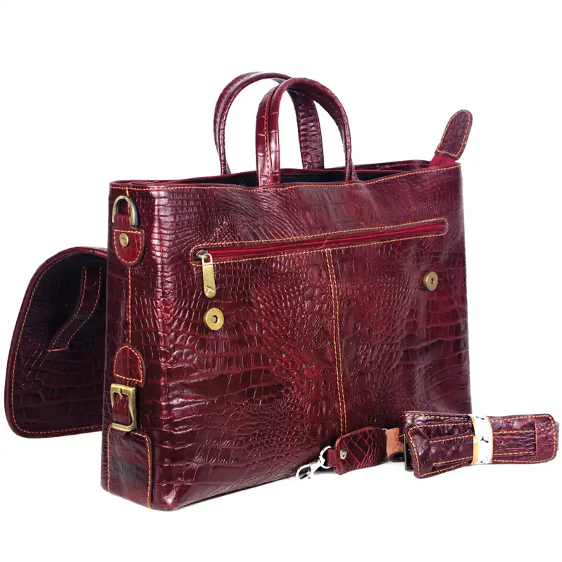 کیف اداری زنانه چرم بارز مدل DZ1.1