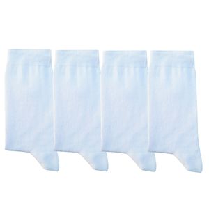نقد و بررسی جوراب ساق بلند مردانه لنتر مدل Simpel رنگ سفید مجموعه 4 عددی توسط خریداران
