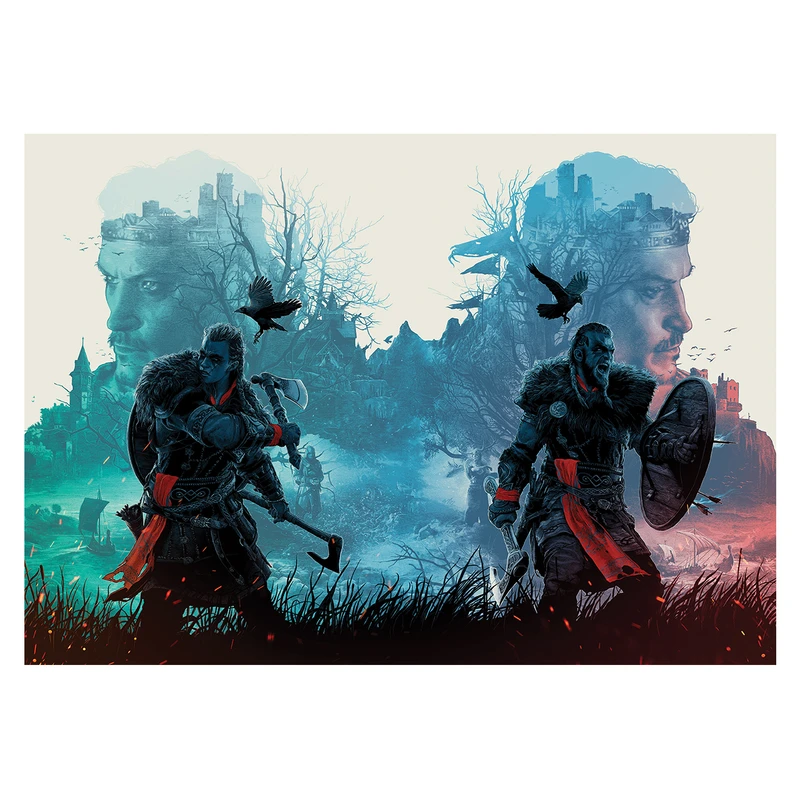 پوستر طرح اساسین کرید والهالا کد 1302 -Assassins Creed Valhalla