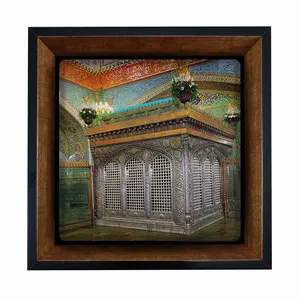 تابلو کاشی مبین ایده طرح حرم امام رضا (ع) کد   X27  -  m1320
