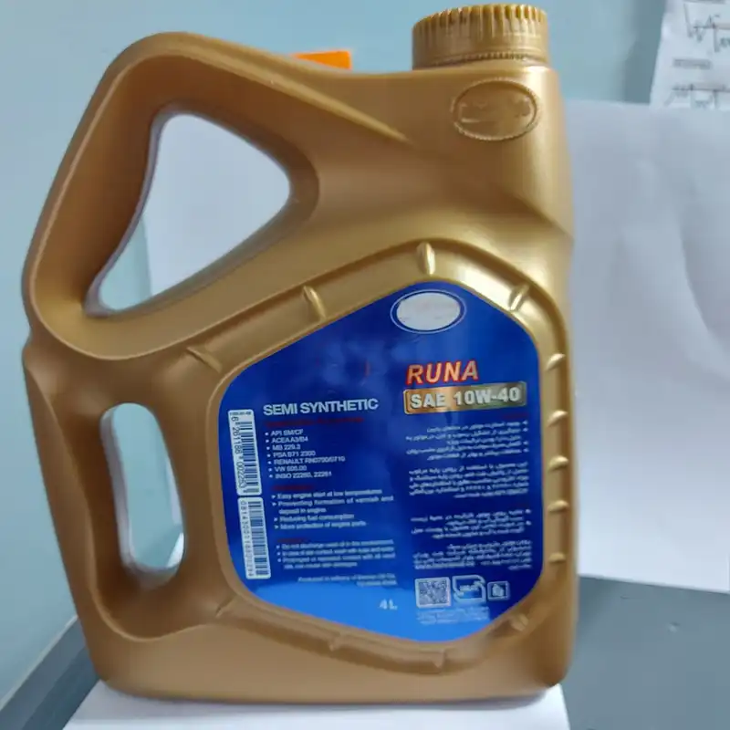 روغن موتور رانا مدل 10W40 حجم 4 لیتر