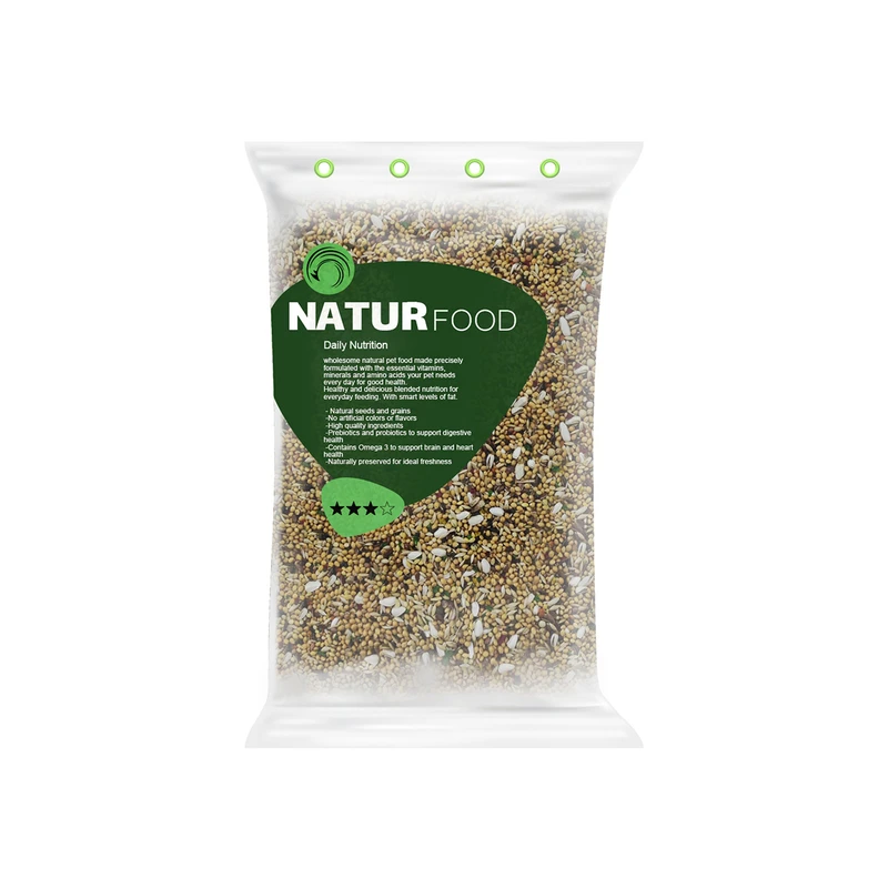 غذای مرغ عشق نیچرفود مدل 3 ستاره وزن 500 گرم