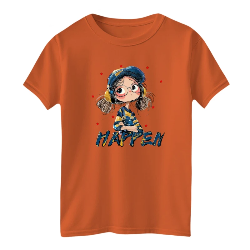 تی شرت آستین کوتاه بچگانه مدل دخترک کد 3