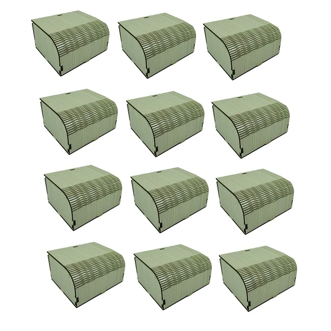 جعبه ساعت پارلا گوهر کد 7524 بسته 12