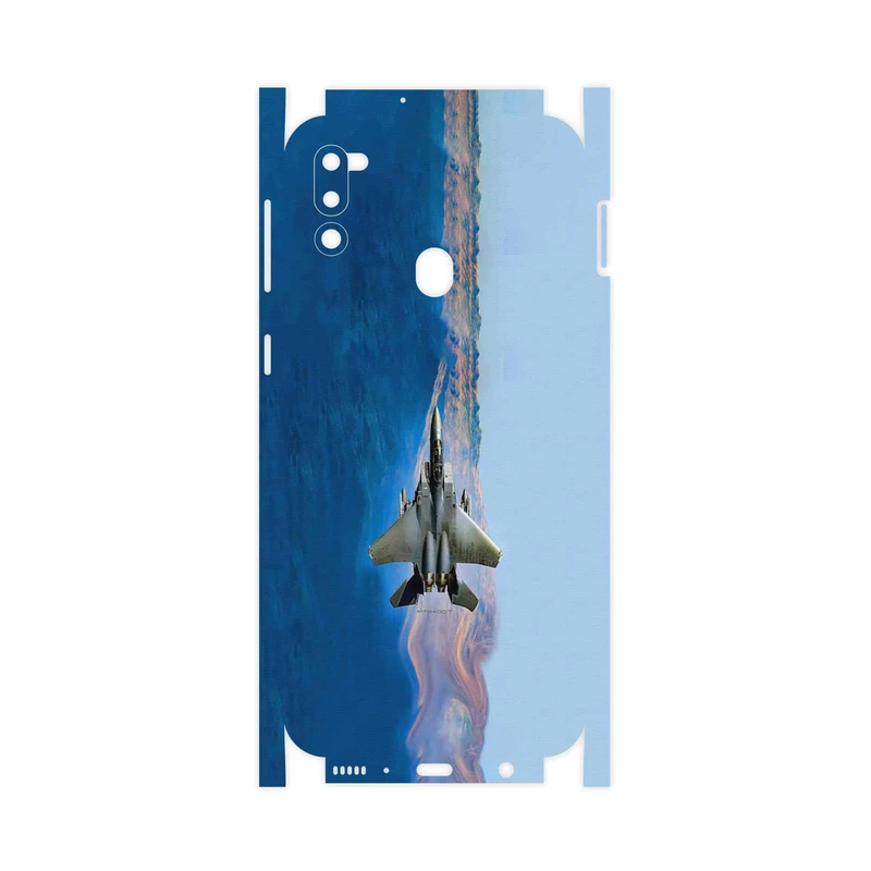 برچسب پوششی ماهوت مدل Fighter plane F15-FullSkin مناسب برای گوشی موبایل سامسونگ Galaxy M21 (2021) Edition