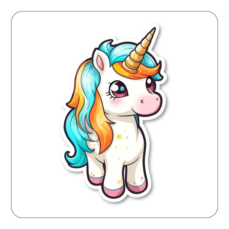 مگنت کاکتی طرح اسب تک شاخ و یونیکورن مدل mp29617