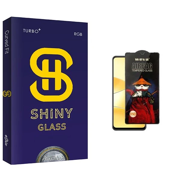 محافظ صفحه نمایش آتوچبو مدل Shiny Airbag مناسب برای گوشی موبایل ریلمی C51