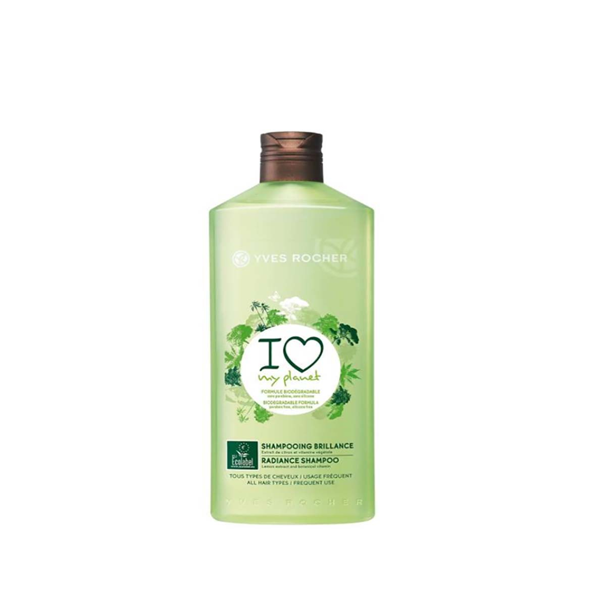 شامپو مو ایو روشه مدل Ecolabel حجم 300 میلی لیتر